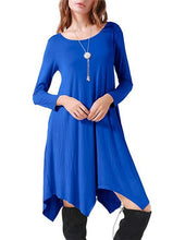 Load image into Gallery viewer, Loose Irregular Dress