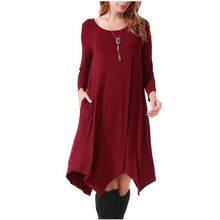 Load image into Gallery viewer, Loose Irregular Dress