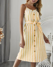 Load image into Gallery viewer, Red Striped Dress